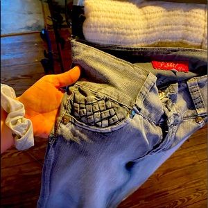 Pebbles Jeans ;pineapple pocket